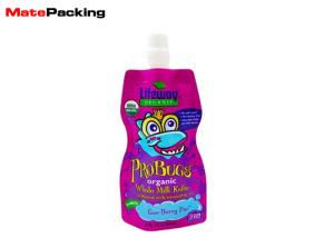 Quality Self Standing Baby Food Squeeze Pouches , 100% BPA Free Baby Squeeze Pouch wholesale