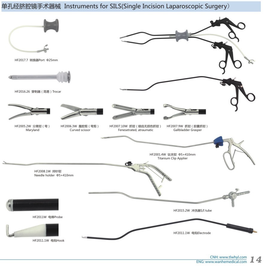 Electrode Hook for Single Incision Laparoscopic Surgery Instrument
