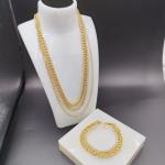 New Arrival Trendy High Polish Newest Gold Color Stainless Steel Earring