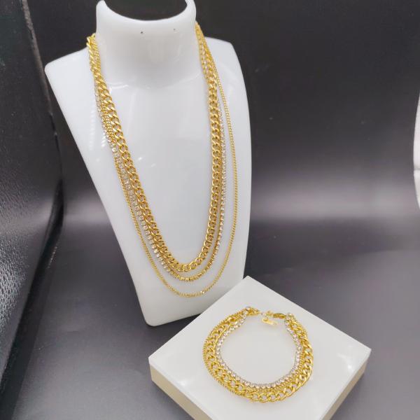New Arrival Trendy High Polish Newest Gold Color Stainless Steel Earring