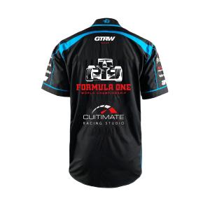 Quality Customized Printing Methods QUICK DRY Racing Motorcycles Short Sleeve Shirt for Sports wholesale