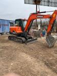 Good Condition Second Hand DOOSAN DX60 Excavator Original Paint and Energy