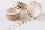 Oil Proof CMYK Foil Washi Tape For Lipstick Packaging