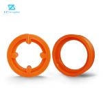 OEM Flexo Printing Machine Parts , Polyurethane lead edge feeder wheel