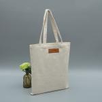 Durable Fashion Reusable Canvas Shopping Tote Bag With Logo Printed
