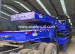 ISO CCC SGS Semi Lowbed Trailer 30t 100t 3 Axle Low Bed Trailer
