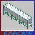 Steel Cement Silo Pressure Relief Valve Bulk Cement Storage Mobile Cement Silo