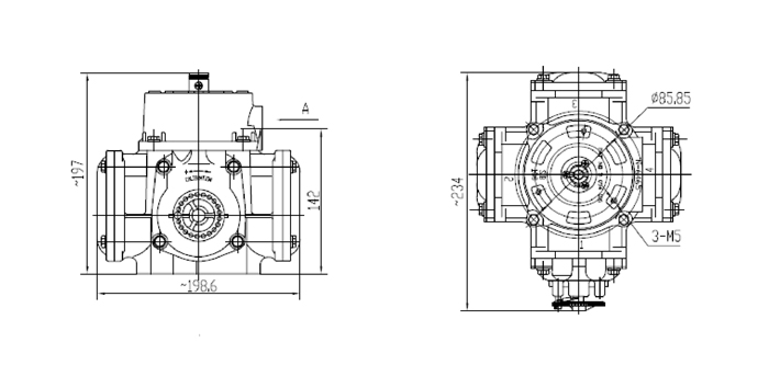 CHEAP PRICE HIGH PRECISION GOOD QUALITY FLOW METER OR CALIBRATION UNIT INSTALLED ON FUEL DISPENSER