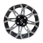 Golf Cart 12''/14'' Gunmetal Wheel 4x4 Bolt Pattern -25 ET 16 Spokes