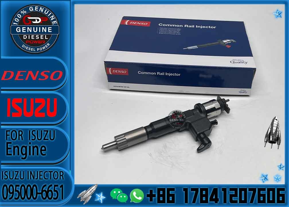 Engine fuel injector 095000-6650 8-98030550-0/8-98030550-1 8-98030550-2 095000-5471 8-97329703-1/8-97329703-2 8-97329703