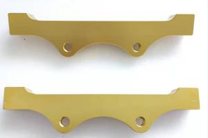 Quality Golden AMG cls63 Caliper Bracket For W219 Front 390x36 Brake Disc wholesale