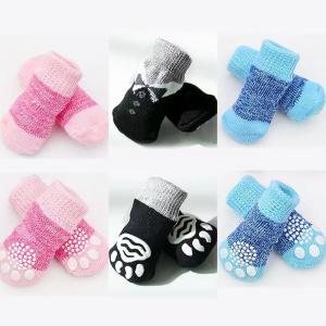 Quality Factory Selling Nice Quality Cute Pet Socks Multi-Pattern Dog Socks Warm Accessories For Pet Dog Cat wholesale