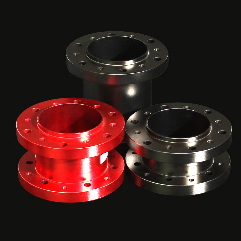 CNC Machined Steering Wheel Adapter Customized Size For Modified Street Or Track Car