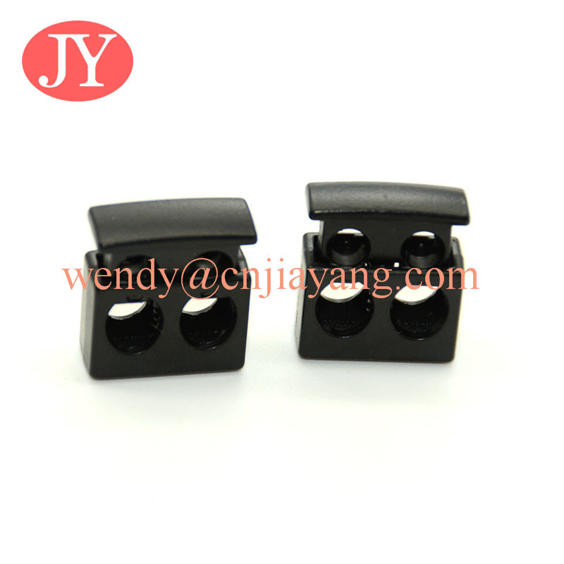 jiayang Custom colour metal cord lock end stopper for string