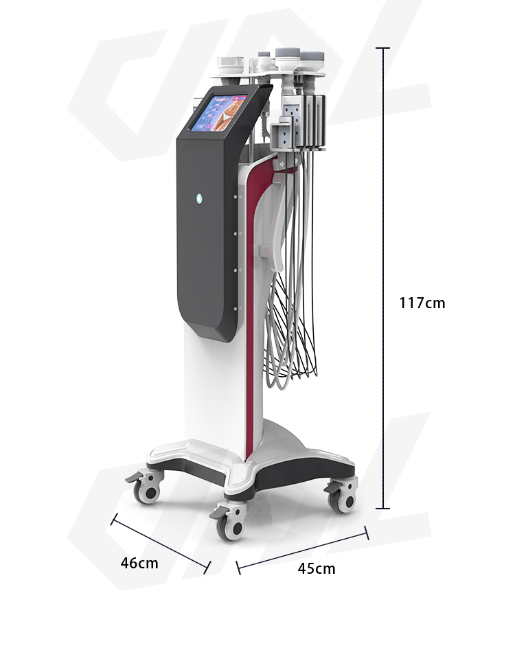80K Vacuum Rf Slimming Weight Loss Body Slimming Machine Skin Tightening Wrinkle Removal 3D Cavitative Machine