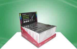 Quality Offset Printing Cardboard Brochure Displays Box with PET Sleeve wholesale
