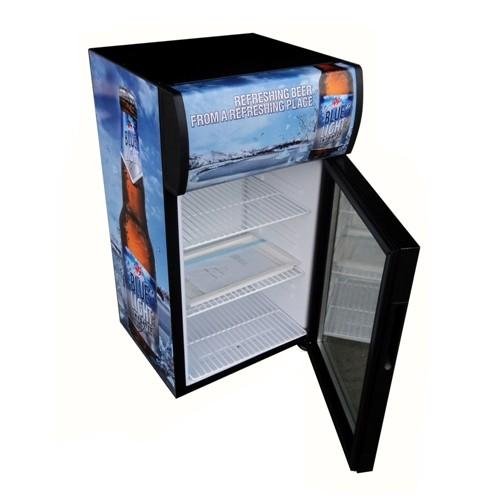 40L glass door Mini cooler, Cola Fridge