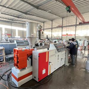 Quality HDPE Double Wall Corrugated Pipe Extrusion Line Energy Saving wholesale