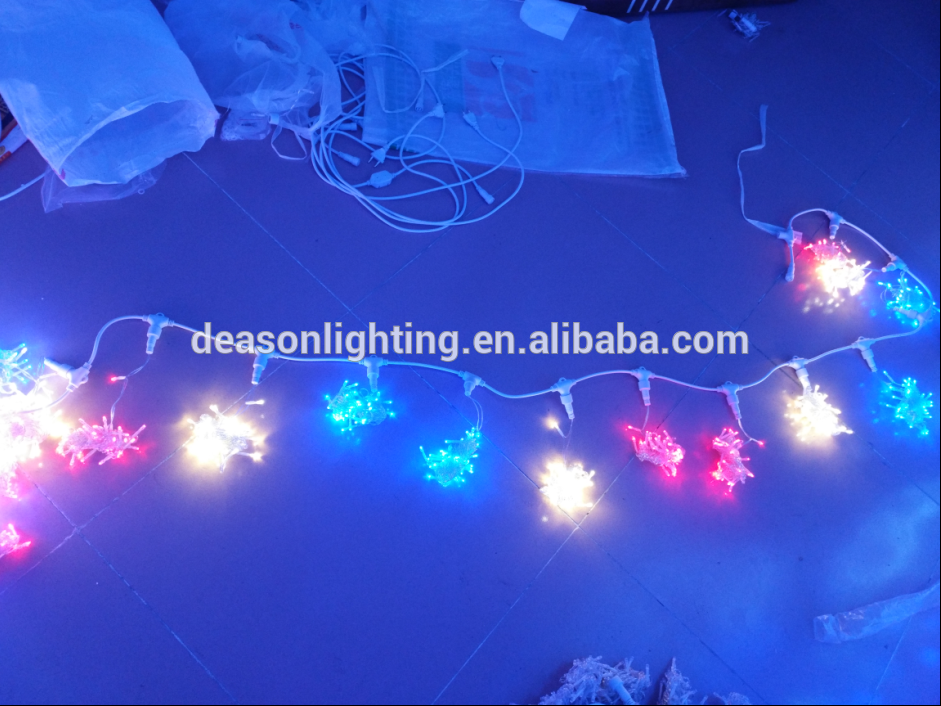 hot sale waterproof festive led curtain christmas light for outdoor
