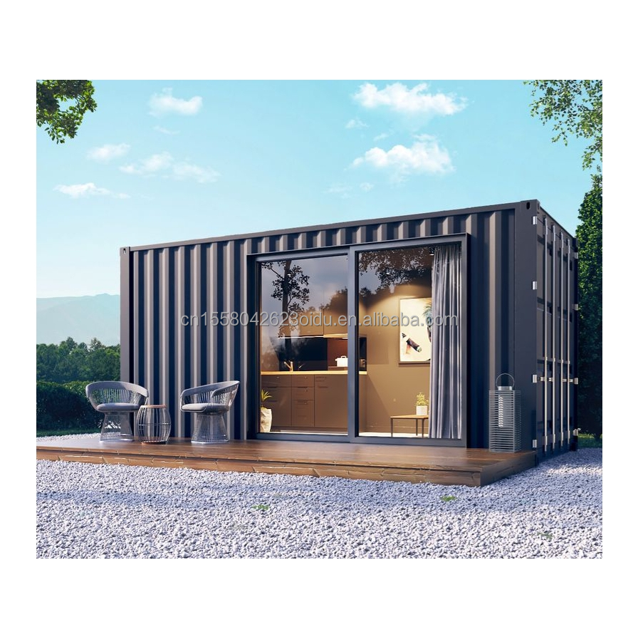 Modern Design 20ft/40ft Luxury Fabricated House Prefab Shipping Container Home Houses EU Portable 20ft Expandable House