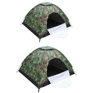 Quality Polyester Oxford Fabric Man Camo Tent Portable Pop Up Camouflage Tent wholesale