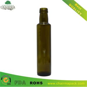 Quality 250ml Olive Glass bottle wholesale