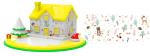 Baby Puzzle Silicone Housing Construction Toys Children'S Creative Housing