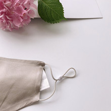 100% Mulberrry Lightweight Silk Fabric 3ply Face Mouth Cover Face Cover Silk Facemask