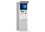IP67 Outdoor Parking Payment Kiosk With Cash Acceptor And Credit Card Reader