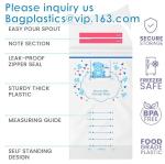 Airproof Pouch Bags, Slider Pouch Bags, Zipper Pouch Bags, Breastmilk Storage,