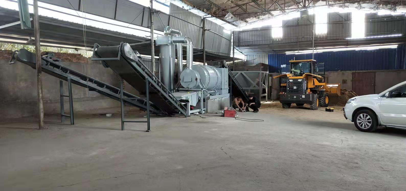 Stainless Steel Industry Mini Biomass Salt Rotary Drying Machine Drum Dryer
