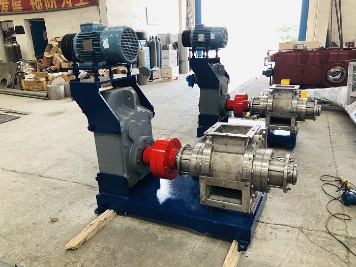 Self Cleaning Conveyor System 85mm Lamella Pump For Rendering Plant