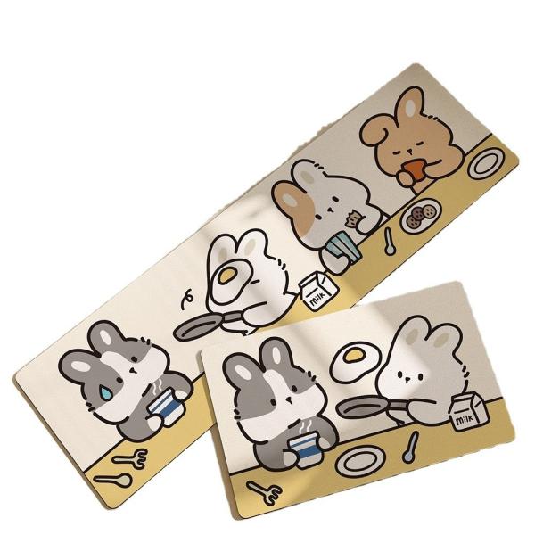 Rubber Nordic Style Printed Kitchen Mat for Living Room Carpet Bedroom Rug Home