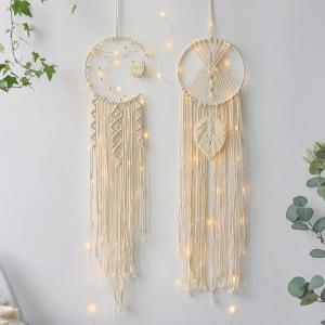 Quality Hand-Woven Creative Moon and Owl Dream Catcher wholesale
