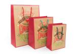 Exquisite Luxury Christmas Packaging 350gsm Coated Paper Eco - Friendly