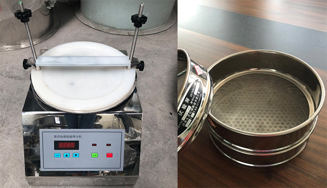 High Frequency Ultrasonic Screen Test Sieve Shaker For Fine Material Screening
