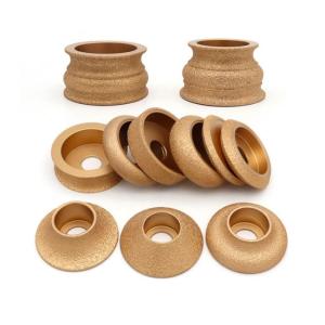 Quality Hole Dia 20mm Ceramic Grinding Diamond Profile Wheels Vacuum Brazed wholesale