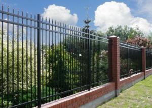 Quality Powder Coating Cast Iron Balcony Railing Anti Rust , Balcony Rod Iron Railing wholesale