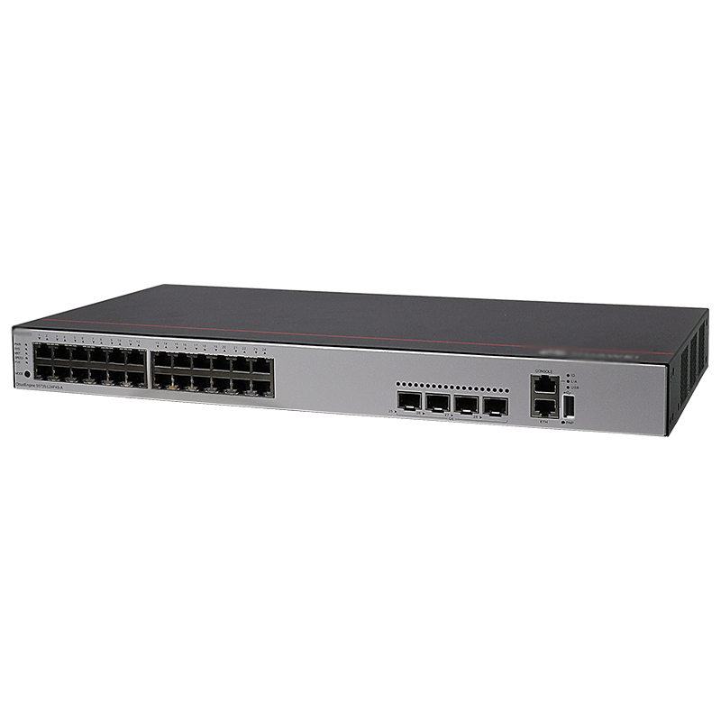Gigabit Switch S5735-L24P4S-A 24*10/100/1000BASE-T Ports 4*GE SFP Ports PoE AC Power