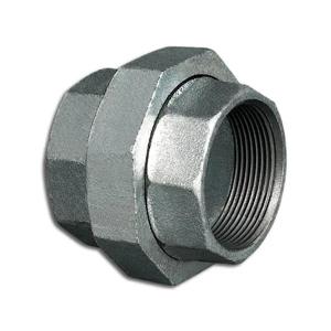 Quality Standard Galvanized Malleable Iron Pipe Fittings Union for Flexible Female Connection wholesale