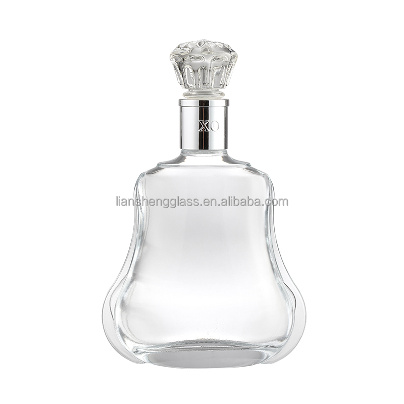 Clear Glass Whisky Liquor Bottle Guns 250ml for Beverage Packaging Needs