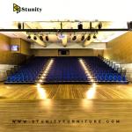 Fire Resistant Retractable Stadium Chair Bleacher Seat