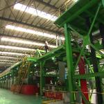 Coil Steel Color Coating Machine Plant 500mm-1250mm 1.0-2.5mm