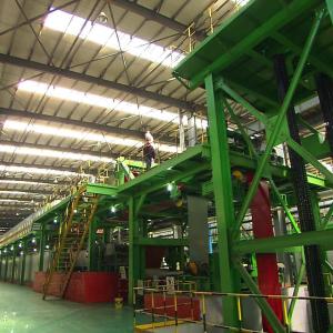 Quality Coil Steel Color Coating Machine Plant 500mm-1250mm 1.0-2.5mm wholesale