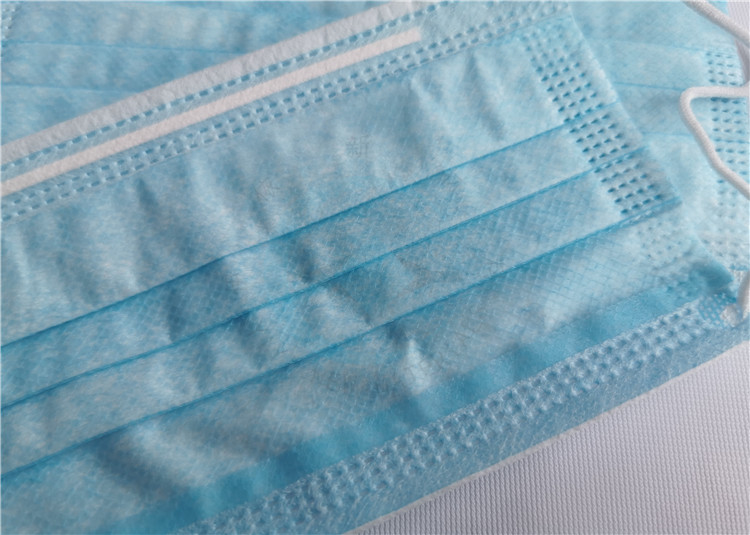 Covid - 19 Protective Disposable Face Mask With Adjustable Ear Elastic Loop