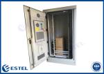 Galvanized Steel FCC 48VDC LED Outdoor Telecom Cabinet