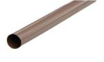 Golden Anodized Aluminium Round Tubing / Dark Bronze Anodized Aluminum Finished