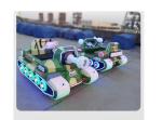 Small Amusement Park Unisex Ride-on 12V45A*2 Electric Vintage Car with Remote
