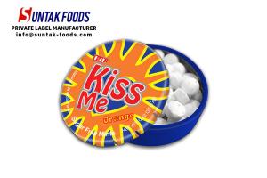 Quality Orange Fruity Flavor Low Calorie Hard Candy , Low Carb Candy OEM Service wholesale