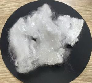 Quality Polypropylene Staple Fiber 6D×100mm UV Resistant White wholesale